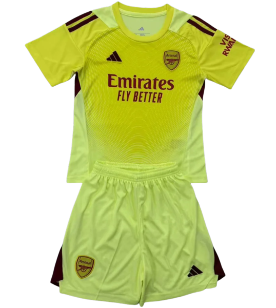 25-26 Arsenal (Goalkeeper) Set.Jersey & Short High Quality