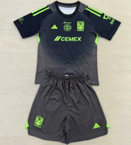 Kids kit 25-26 Tigres UANL (Goalkeeper) Thailand Quality