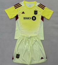 Kids kit 25-26 Los Angeles FC (Goalkeeper) Thailand Quality