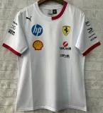 一级方程式赛车服 Formula One racing suit 2025 Ferrari  F1 2025 法拉利白圆领