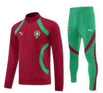 25-26 Morocco (red) Jacket Adult Sweater tracksuit set