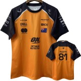 一级方程式赛车服 Formula One racing suit 25 McLaren PIASTRI  #81  迈凯伦81号圆领