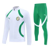 25-26 Senegal (white) Jacket Adult Sweater tracksuit set