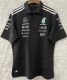 F1一级方程式赛车服 2025 Mercedes Benz  梅赛德斯奔驰黑色有领