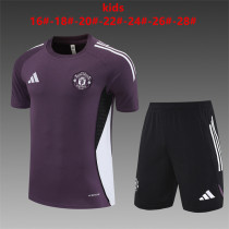Kids kit 25-26 Manchester United (Training clothes) Thailand Quality