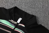 25-26 Portugal (green black) Adult Sweater tracksuit set
