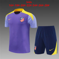 Kids kit 25-26 Atletico Madrid  (Training clothes) Thailand Quality