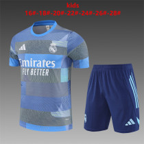 Kids kit 25-26 Real Madrid (Training clothes) Thailand Quality
