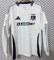 25-26 Social y Deportivo Colo-Colo home Long sleeve Thailand Quality