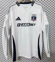 25-26 Social y Deportivo Colo-Colo home Long sleeve Thailand Quality