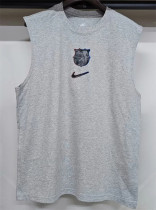 25-26 FC Barcelona (Cotton T-shirt vest) Fans Version Thailand Quality