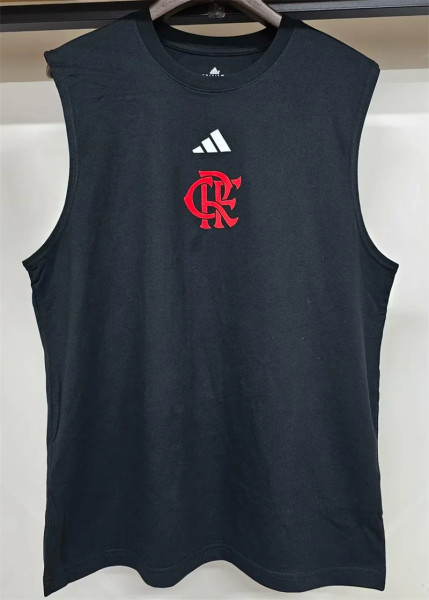 25-26 Flamengo(Cotton T-shirt vest) Fans Version Thailand Quality