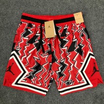 2025 AJ Paris Saint Germain Shorts Tie dye red Thailand Quality