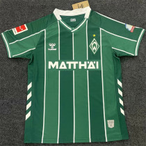 25-26 Werder Bremen home Fans Version Thailand Quality