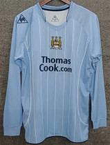 Long sleeve 07-08 Manchester City home Retro Jersey Thailand Quality