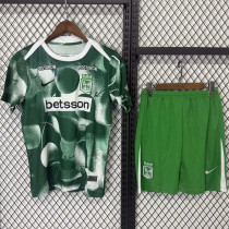 Kids kit 25-26 Atlético Nacional (Training clothes) Thailand Quality