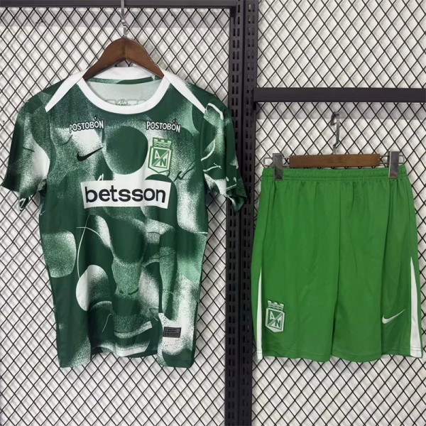Kids kit 25-26 Atlético Nacional (Training clothes) Thailand Quality