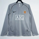 Long sleeve 07-08 Manchester United (Goalkeeper) Retro Jersey Thailand Quality