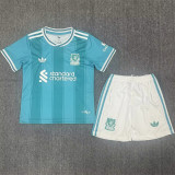 Kids kit 25-26 Liverpool Third Away Thailand Quality