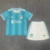Kids kit 25-26 Liverpool Third Away Thailand Quality