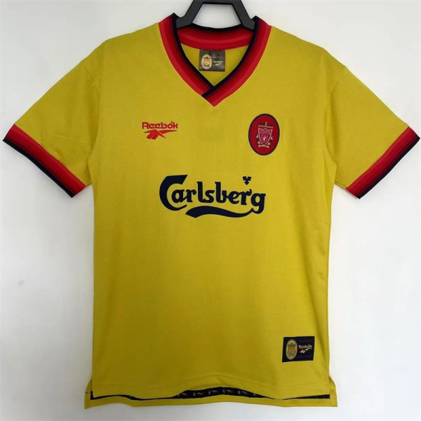 97-98 Liverpool Away Retro Jersey Thailand Quality