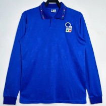 Long sleeve 1994 Italy home Retro Jersey Thailand Quality