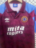90-91 Aston Villa home Retro Jersey Thailand Quality