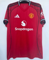 25-26 Manchester United home Fans Version Thailand Quality