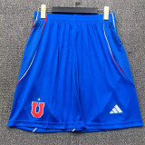 25-26 Universidad de Chile home Soccer shorts Thailand Quality