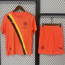 Kids kit 25-26 Manchester City (Goalkeeper) Thailand Quality