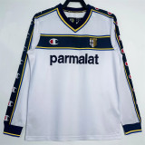 Long sleeve 02-03 Parma Calcio Away Retro Jersey Thailand Quality