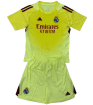 25-26 Real Madrid (Goalkeeper) Set.Jersey & Short High Quality