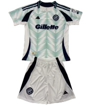25-26 New England Revolution Away Set.Jersey & Short High Quality
