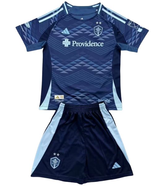 25-26 Seattle Away Set.Jersey & Short High Quality