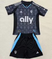 Kids kit 25-26 Charlotte FC Away Thailand Quality