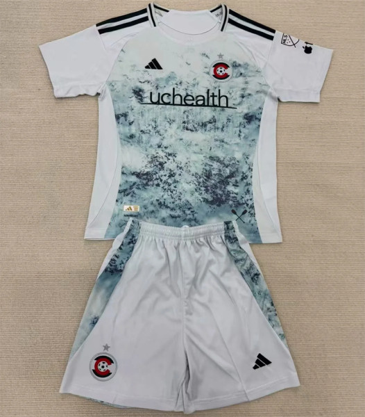 Kids kit 24-25 Colorado Rapids Away Thailand Quality