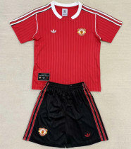 Kids kit 25-26 Manchester United (Retro Jersey) Thailand Quality