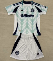 Kids kit 25-26 New England Revolution Away Thailand Quality