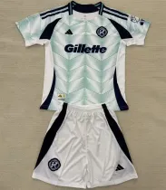 Kids kit 25-26 New England Revolution Away Thailand Quality