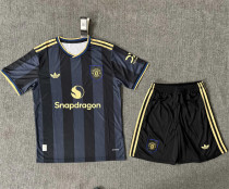 25-26 Manchester United Thrd Away Set.Jersey & Short High Quality