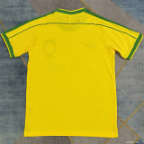 1998 Brazil home (signature) Retro Jersey Thailand Quality