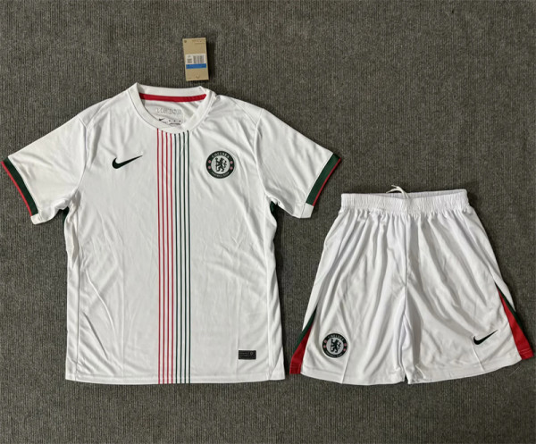 25-26 Chelsea Away Set.Jersey & Short High Quality