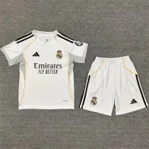 Kids kit 25-26 Real Madrid home Thailand Quality