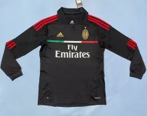Long sleeve 11-12 AC Milan Third Away Retro Jersey Thailand Quality