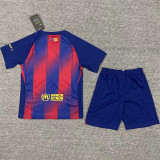 Kids kit 25-26 FC Barcelona home Thailand Quality
