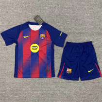 Kids kit 25-26 FC Barcelona home Thailand Quality