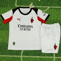 Kids kit 25-26 AC Milan Away Thailand Quality