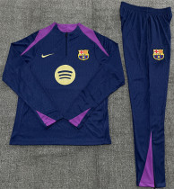 Player Version Young 25-26 Barcelona (sapphire blue) Sweater tracksuit set