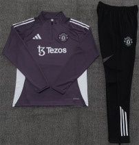 Young 25-26 Manchester United (Purple) Sweater tracksuit set