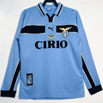 98-99 Lazio home (Long sleeve) Retro Jersey Thailand Quality